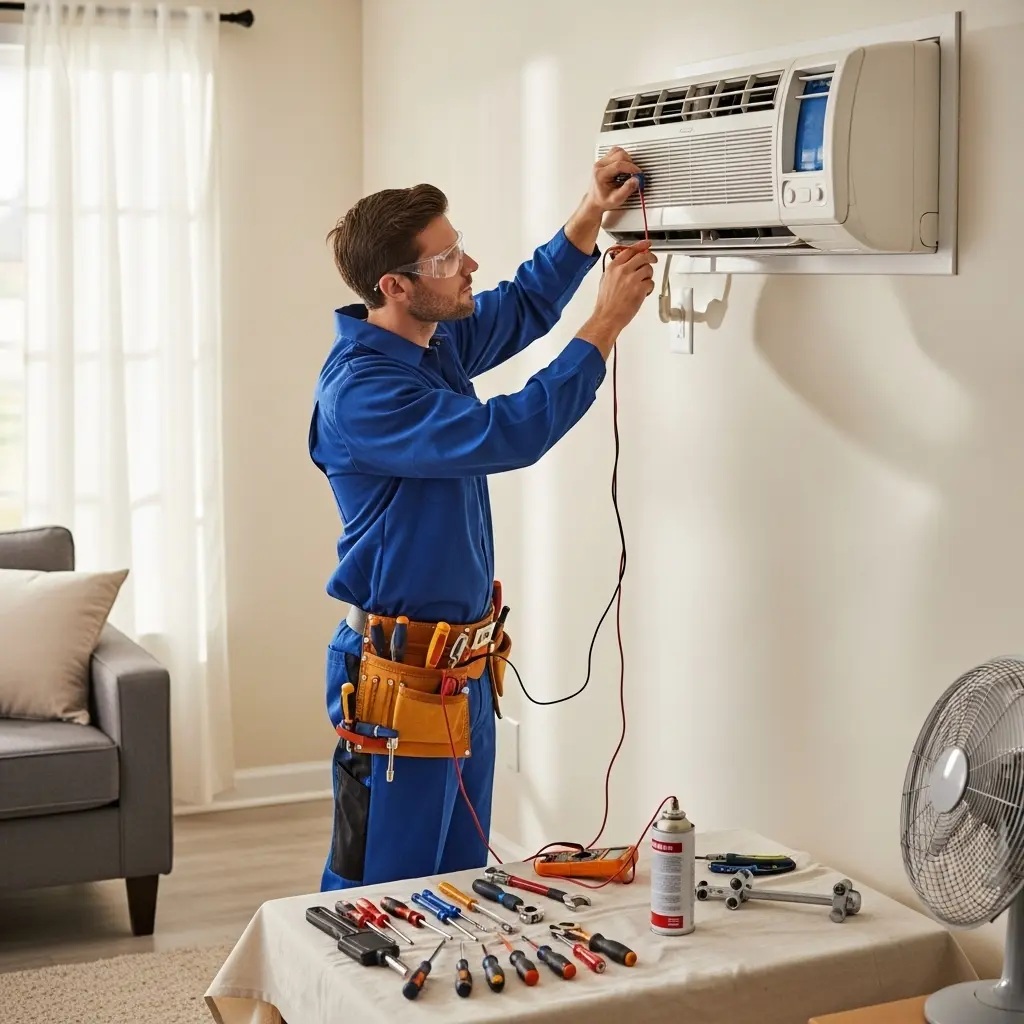 İzmir Daikin Daikin klima gaz dolumu ve bakım – Enerji verimliliği artırıldı. - Teknik servis örneği